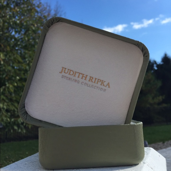 Judith Ripka sterling Blue Quartz ring - Picture 4 of 4